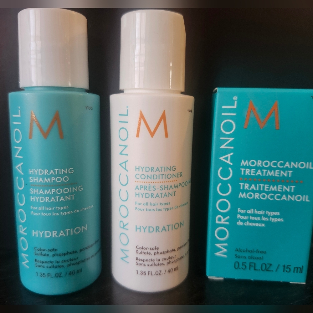 Travel Sized Moroccanoil Hydration Hair Care Trio